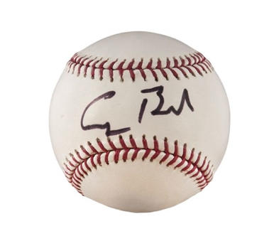 George H.W. Bush Single-Signed Official Major League Baseball (PSA/DNA)